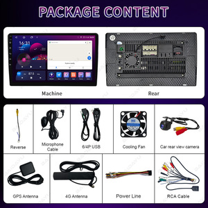 Baidayu phổ 9/10 "ts10s xe đài phát thanh đa phương tiện Player cho Nissan Kia Honda TOYOTA VW Ford Hyundai Android Auto Carplay 2DIN - Product Image 2