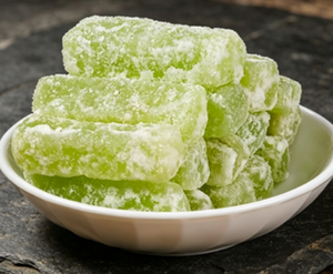 จีนดองแถบสีเขียวหวานเพื่อสุขภาพผัก Wintermelon ขนมมะระแห้งสีขาว - Product Image 4
