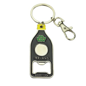 Aangepaste Metalen Legering Sleutelhanger Souvenir Productie Wijnflesopener Voor Huwelijksgeschenken Met <span class=keywords><strong>Oem</strong></span> Logo - Product Image 3