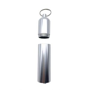 กล่องใส่ยาเม็ดขนาดเล็กคุณภาพสูง ทำจากอะลูมิเนียม พร้อมพวงกุญแจ - Product Image 2