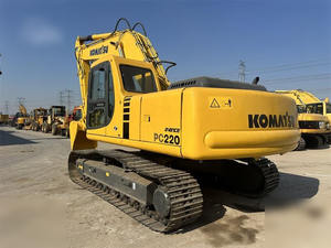 Excavadora original Komatsu PC 220 de segunda mano Komatsu de 20 toneladas usada en Japón, excavadora usada Komatsu a la venta - Product Image 3