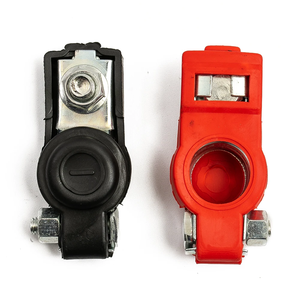 1 Paire de Serre-câbles de <span class=keywords><strong>Batterie</strong></span> Négatif + Positif à Montage Supérieur pour Toyota, Accessoires pour Voitures et Camions - Product Image 6