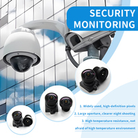 TY-7010-D1 gros CCTV caméra de sécurité objectif accessoire 6G pleine longueur focale en verre 2.8mm grande ouverture 2.0mm pour la sécurité