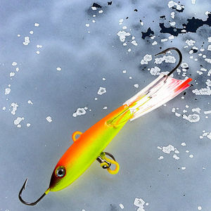 FJORD 93mm/30g <span class=keywords><strong>hiver</strong></span> pêche sur glace gabarit appât dur leurre plomb pour gabarits métal matière plastique pour brème espèces rivière lac ruisseau - Product Image 1