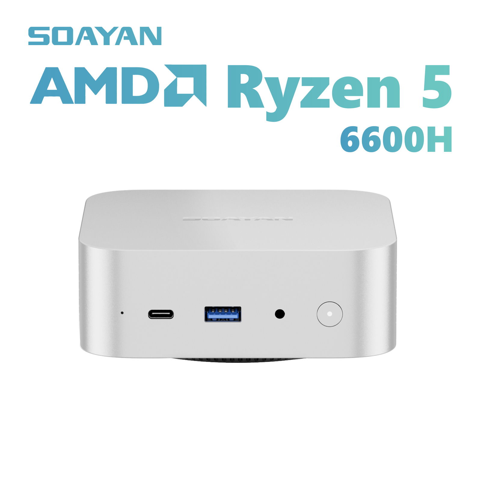 <strong>2026</strong> Best Sale AMD Ryzen 5 6600H Mini <strong>PC</strong> up <strong>to</strong> 24GB LPDDR5 <strong>1TB</strong> NVMe SSD Win 11 Pro Linux WiFi6 for Business Home Mini-PCs