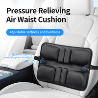Nouveauté Coussin dorsal ergonomique Coussins gonflables pour le soutien lombaire Coussin d'air pour chaise de bureau et de maison Sièges auto