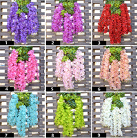 YOPIN-1424 künstliche Glyzinien-Rebe hängende Blumen für Hochzeits dekoration