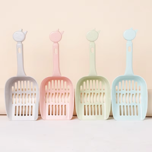 Pala para Arena de Gato de Plástico Grueso, Resistente, de Color Macaron, Ecológica y de Alta Calidad - Product Image 6