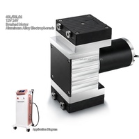 Pompe à vide électrique sans huile Fluidsmart à haut débit 12V DC, mini, anti-corrosion, avec diaphragme en PTFE, équipement de laboratoire OEM