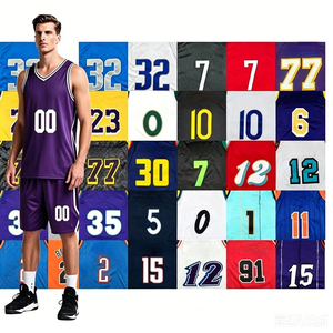 JY 2026 Venta al por Mayor, Nueva <span class=keywords><strong>Camiseta</strong></span> de <span class=keywords><strong>Baloncesto</strong></span> Americana para Hombre, Camisetas Deportivas de Secado Rápido, Camisetas de <span class=keywords><strong>Baloncesto</strong></span> Transpirables de Poliéster Cosidas - Product Image 1