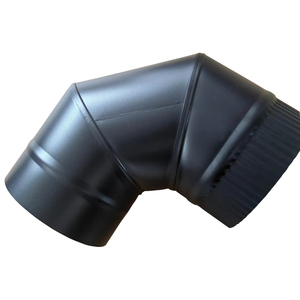 Tuyau de cheminée de poêle 6 "(<span class=keywords><strong>150</strong></span> Mm) tuyau droit/<span class=keywords><strong>coude</strong></span>/support/bouchon de pluie pour cheminée/ensemble de cheminée de poêle à <span class=keywords><strong>bois</strong></span> - Product Image 6