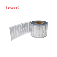 Étiquettes RFID UHF miniatures étanches C90G Laxcen pour pare-brise, puce Monza 4E, portée de lecture de 8,6 m pour système de stationnement automatique et ouvre-porte