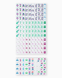 <span class=keywords><strong>Juego</strong></span> <span class=keywords><strong>de</strong></span> Mahjong Americano Duradero con Reverso Morado, Fichas <span class=keywords><strong>de</strong></span> Acrílico Premium con Diseño Único <span class=keywords><strong>de</strong></span> Dragón, <span class=keywords><strong>Juego</strong></span> <span class=keywords><strong>de</strong></span> Mahjong para Torneos - Product Image 3