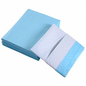 Coastal Economic Disposable 6-Ply Nonwoven 60x60cm Adult Underpads <b>Waterproof</b> Bed Sheet <b>Pads</b> - Product Image 1