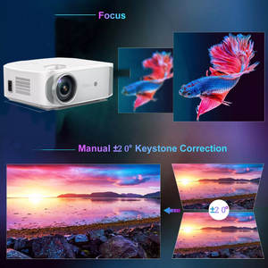 เครื่องฉายวิดีโอหน้าจอแอลซีดีพกพาได้, 9.0โฮมเธียเตอร์แอนดรอยด์1080P 4K - Product Image 3