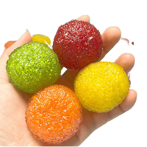 Bola Antiestrés de Plástico con Perlas Creativas, Juguete Sensorial Moldeable, Bola de Perlas Esponjosas, Juguete para Aliviar la Ansiedad - Product Image 1