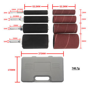 PexCraft 20 pièces de ponceuse à broche d'entraînement pour le travail du <span class=keywords><strong>bois</strong></span> Kit de ponceuse à tambour ponceuse <span class=keywords><strong>Dremel</strong></span> - Product Image 3