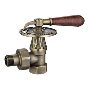 Robinet de purge de <span class=keywords><strong>radiateur</strong></span> manuel élégant pour usage domestique, contrôle du bois, solution de conception graphique Caldo Freddo - Product Image 6