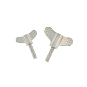 Poignée de traction industrielle en acier inoxydable de type molette à ailettes - Product Image 1