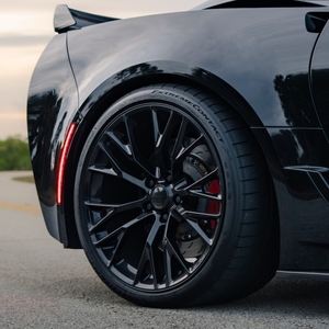 Jantes forgées Bku 5x120.65 pour <span class=keywords><strong>Chevrolet</strong></span> <span class=keywords><strong>Corvette</strong></span> Z06 C6 <span class=keywords><strong>C7</strong></span> C8 Stingray E-ray ZR1 20 21 22 pouces, jantes en alliage noir personnalisées - Product Image 2