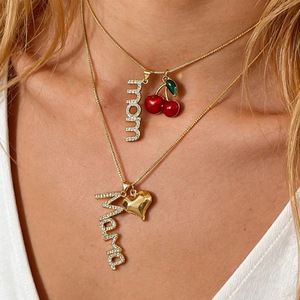 Collier pendentif cœur mère <span class=keywords><strong>et</strong></span> enfant SongYi 2026, plaqué or, bijoux <span class=keywords><strong>maman</strong></span> <span class=keywords><strong>et</strong></span> <span class=keywords><strong>moi</strong></span>, cadeau de fête des mères pour <span class=keywords><strong>maman</strong></span> - Product Image 3