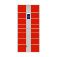 Casier à colis intelligent MJK avec serrure électronique, étanche, écran tactile LCD de 8 pouces pour dépôt et récupération automatiques, gain de temps