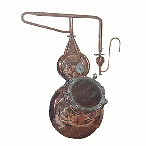 Photos réelles du fabricant, alambics en cuivre pur pour la distillation de l'<span class=keywords><strong>alcool</strong></span> et des huiles essentielles - Product Image 5