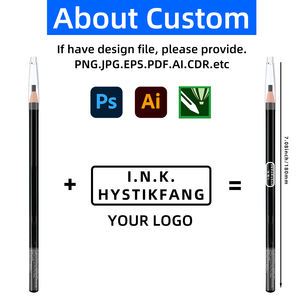 Nueva llegada de larga duración colorido de madera para cejas impermeable liso marrón oscuro productos de belleza duraderos lápiz de cejas pelable - Product Image 4