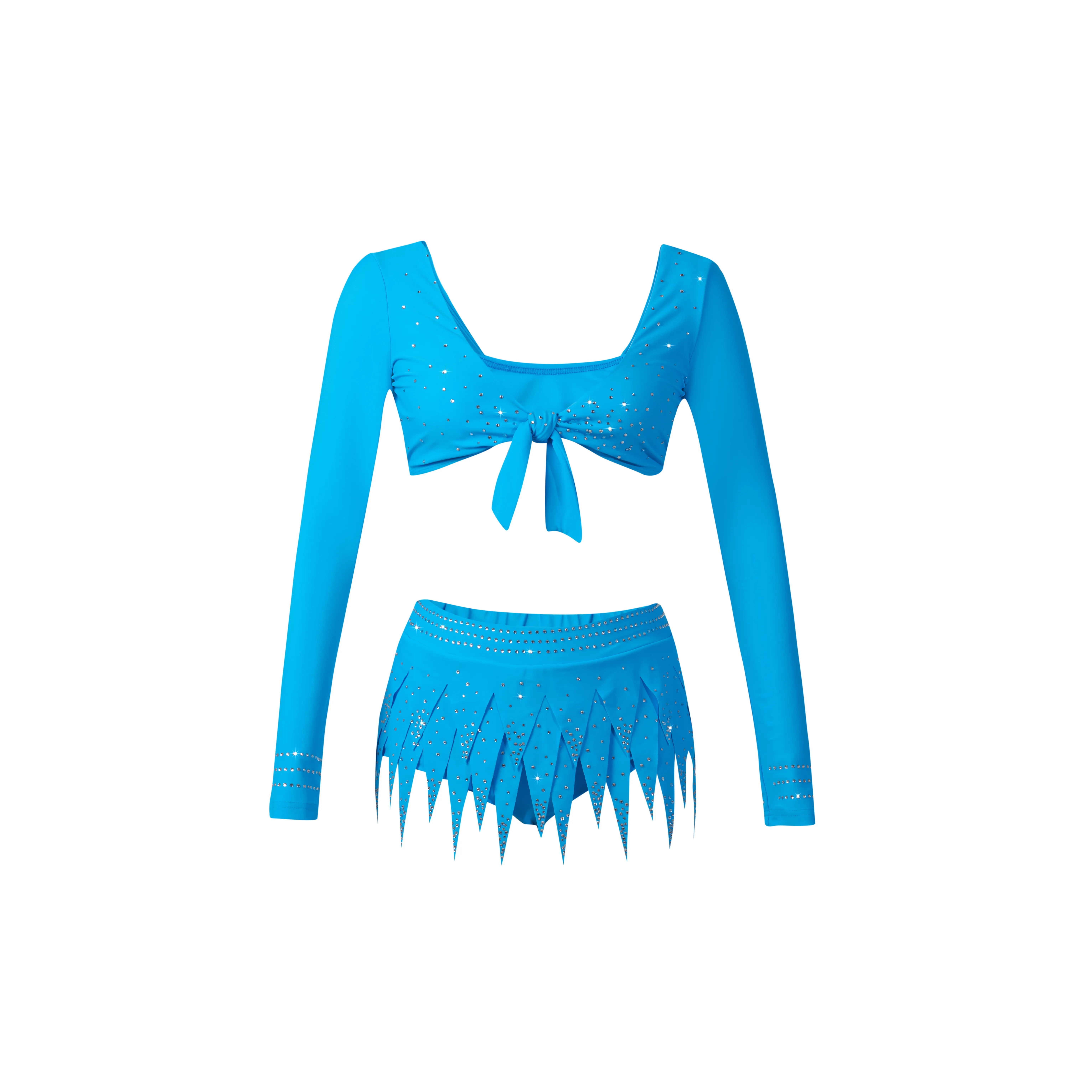 Hot New Products Cheerleading Uniforms Custom Girls' Latin Dance Clothes Cheer Dance Costumes