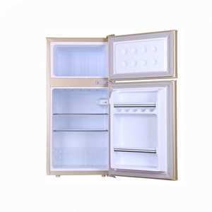 Réfrigérateur électrique portable à deux portes de 86 L avec congélateur supérieur, compresseur sans givre, économe en énergie, pour hôtel et usage domestique - Product Image 2