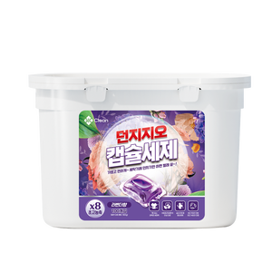 [GIOCLEAN] Dunjigio Capsules à lessive 6 en 1, 100 unités, parfum parfumé, formule puissante, qualité supérieure, marque de confiance, sans danger pour la famille, nettoyage en profondeur - Product Image 6