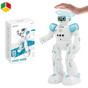 QSTOYS आर सी रोबोट खिलौने बच्चों के लिए इशारे और संवेदन से प्रोग्राम के लिए रिमोट कंट्रोल स्मार्ट रोबोट उम्र 3 करने के लिए 8 साल पुराने लड़कों लड़कियों क्रिस