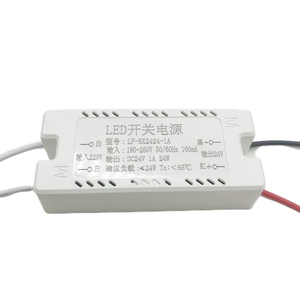 Alimentation à découpage à tension constante 220V vers 24V DC 1A 24W pour éclairage LED, boîtier plastique - Product Image 1