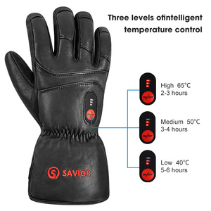 <span class=keywords><strong>Gants</strong></span> <span class=keywords><strong>chauffants</strong></span> imperméables pour le ski, la motoneige et l'hiver, avec batterie rechargeable, authentiques pour le snowboard - Product Image 5