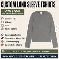 T-shirt ajusté à col ras du cou et manches longues pour homme, style décontracté et sportif, couleur unie, sous-vêtement de base, collection automne