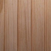 Panneau mural en lattes de bois massif (Hemlock, Épicéa, Cèdre Rouge) – Planches de bois naturel, lattes de bois, meubles au design moderne, pour bureau canadien