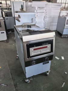 Freidora a Presión de Gas <span class=keywords><strong>Estilo</strong></span> <span class=keywords><strong>KFC</strong></span> para <span class=keywords><strong>Pollo</strong></span> Asado con Panel de Programación Inteligente y Bomba de Aceite Integrada - Product Image 2