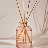 Coffret Cadeau Diffuseur à Bâtonnets en Céramique de Luxe avec Logo Personnalisé, Ensemble Diffuseur d'Huiles Essentielles pour la Maison, Diffuseur à Bâtonnets en Céramique Personnalisé