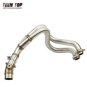 Escape para motocicleta Z650 2017 ~ <span class=keywords><strong>2021</strong></span>/ER6N <span class=keywords><strong>ER6F</strong></span> 2012-2016/Ninja650R 2012 ~ 2015/Ninja650/VERSYS650 tubo silenciador de escape 51MM - Product Image 2