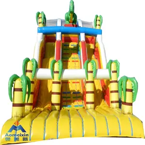 Grande gonfiabile gonfiabile con il castello di salto dei buttafuori con aria per i bambini gioca il parco gigante scivolo gonfiabile scivolo gonfiabile per adulti