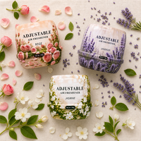 Désodorisant d'ambiance en gel solide réglable 180g, parfum floral, jasmin, lavande, rose, pour chambre et salle de bain