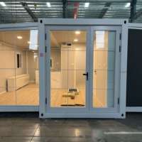 Oficina Contenedor Expandible Insonorizada de 20 y 40 pies, Estación de Trabajo Móvil Prefabricada, Oficina en Obra, Villa con Cocina