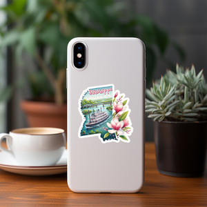 50 Uds. Pegatinas creativas de grafiti de los continentes americanos para botella, decoración de equipaje, mapa de Estados, pegatina de paisaje al aire libre - Product Image 6