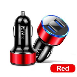 QC3.0 ชาร์จเร็ว 18W มินิ ยูเอสบีคู่ + ที่ชาร์จในรถยนต์แบบ Type-C พร้อมจอแสดงผลดิจิตอลและเอาต์พุต 2.4A - Product Image 3