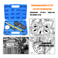 5 outils de réparation automobile en acier pour chaîne de distribution 1.4/1.6, outil spécial pour Volkswagen EA111 Audi