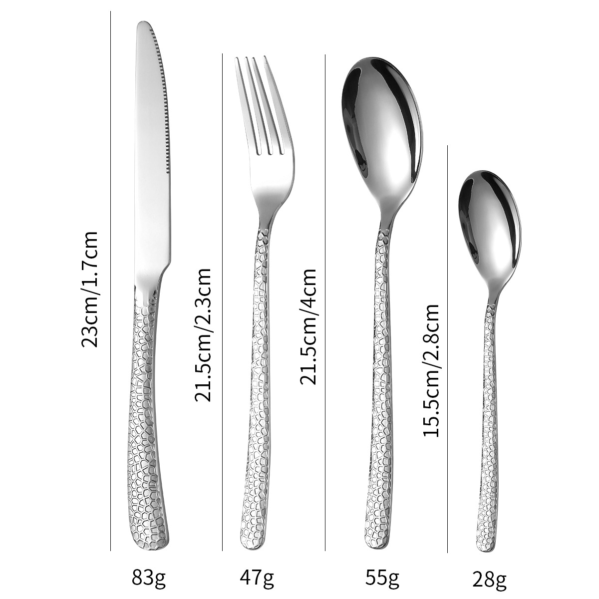 ชุดเครื่องเงิน 4 ชิ้น