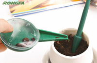 Distributeur manuel de graines de jardin en plastique pour semis manuel Mini dibber de jardinage pour semis