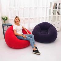 Canapé Gonflable Pliable Portable Imperméable Floqué pour Camping, Plage, Intérieur et Extérieur - Vente en Gros Usine