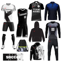 Tenues de football personnalisées par sublimation, ensembles de maillots de football pour hommes, maillots d'entraînement de football, maillots de football, vêtements de sport, uniforme d'équipe de football