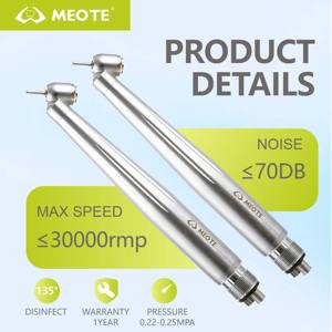 Meite Medical Dental 45 ° ad alta velocità chirurgico manopolo aria turbina contrangolo - Product Image 6